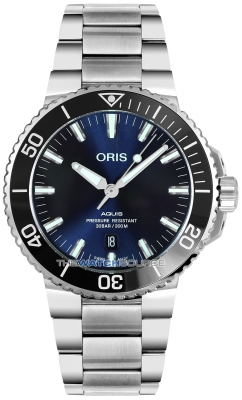 Buy this new Oris Aquis Date 41.5mm 01 733 7766 4135-07 8 22 05PEB mens watch for the discount price of £1,618.00. UK Retailer.